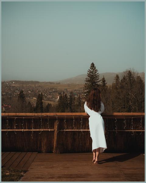 Tatry view from terrace